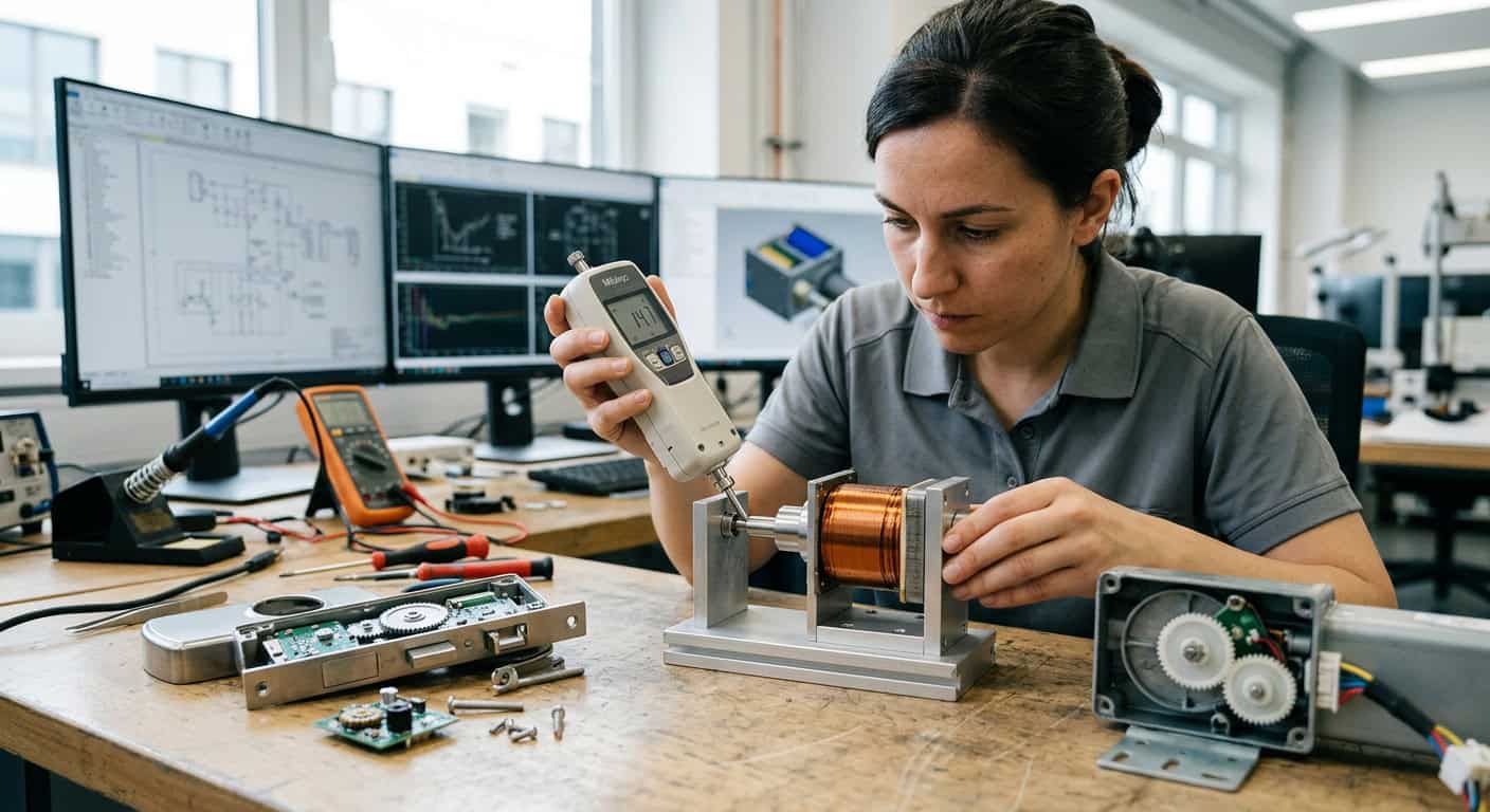 En este momento estás viendo ¿Cerraduras inteligentes y cortinas automáticas atascadas? Las trampas ocultas de la fuerza lateral y el magnetismo residual desde la selección de electroimanes.